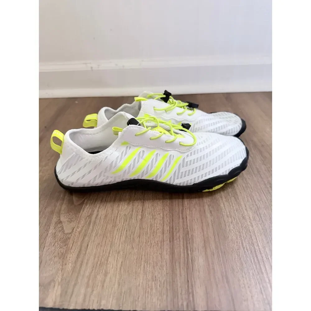 Grounded Footwear Men's Neuropathy Lightweight White Barefoot Shoe-Size 40 (7)
